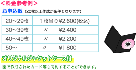 料金参考例